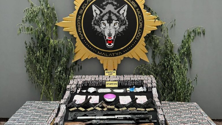 Malatya'da uyuşturucu operasyonunda 20 şüpheli yakalandı