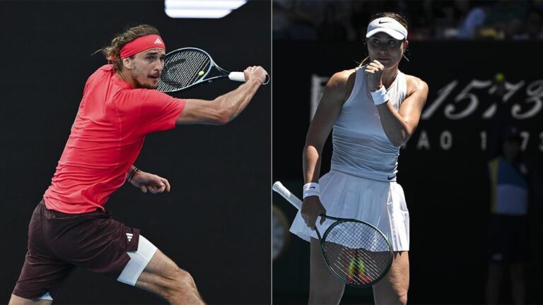 Avustralya Açık’ta Alman Zverev ve İspanyol Badosa yarı finale yükseldi! Kariyerinde ilk kez…