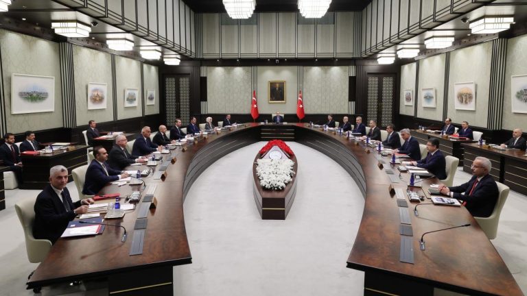 Cumhurbaşkanlığı Kabinesi toplandı