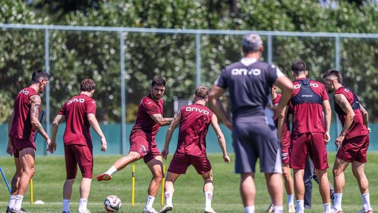 Trabzonspor, Kasımpaşa maçı kadrosunu duyurdu